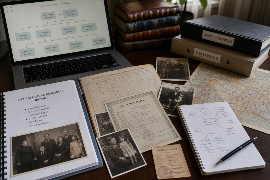 Comprehensive Genealogical Research